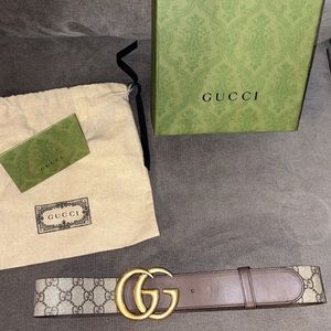 Gucci GG Belt with Double G Buckle